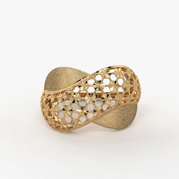 Florava Mesh Crown Ring