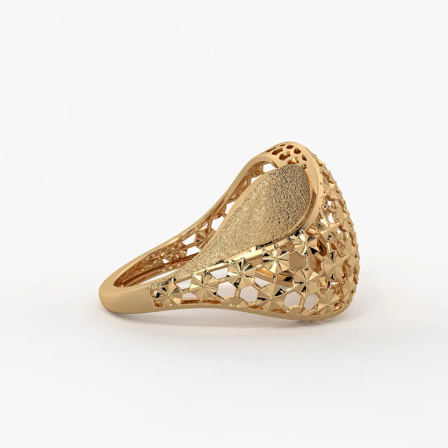 Florava Mesh Crown Ring