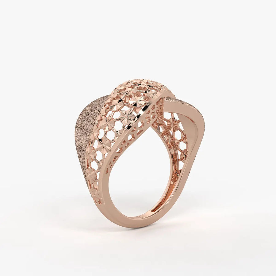 Florava Mesh Crown Ring