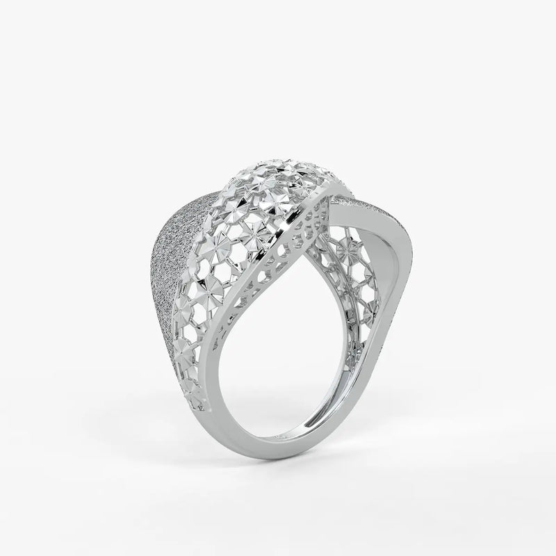 Florava Mesh Crown Ring