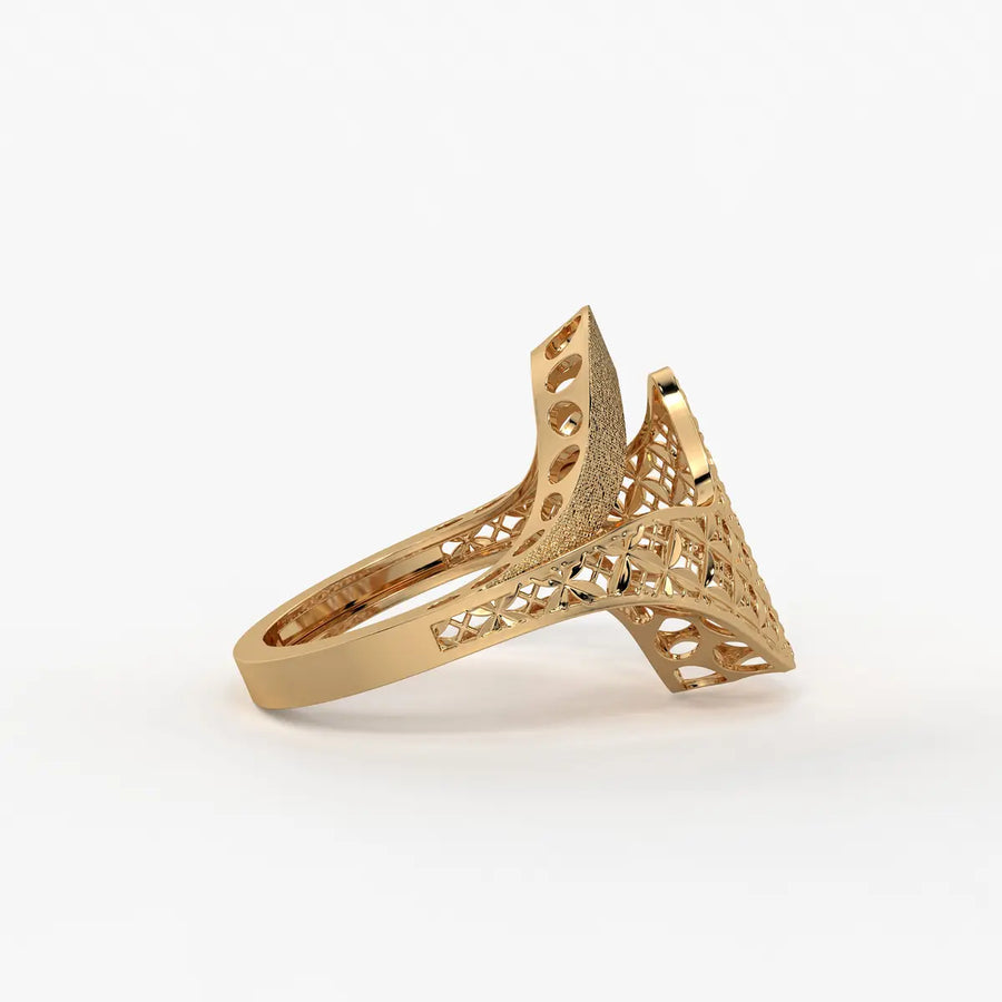 Vireza Wavecrest Filigree Ring