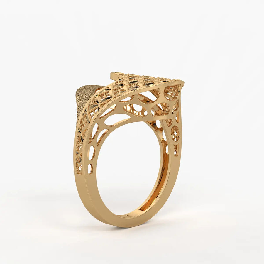 Vireza Wavecrest Filigree Ring