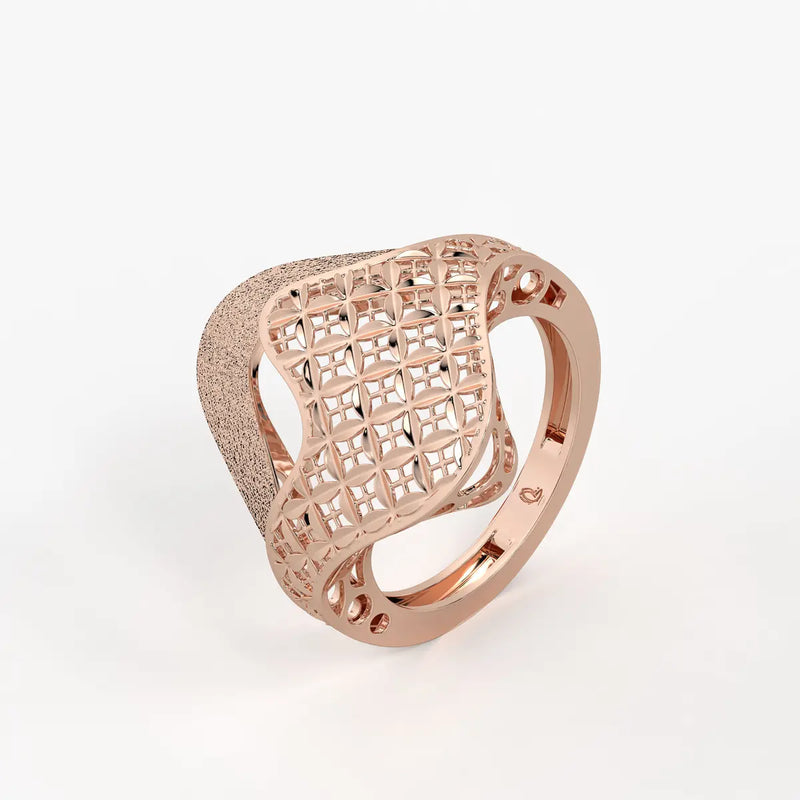 Vireza Wavecrest Filigree Ring