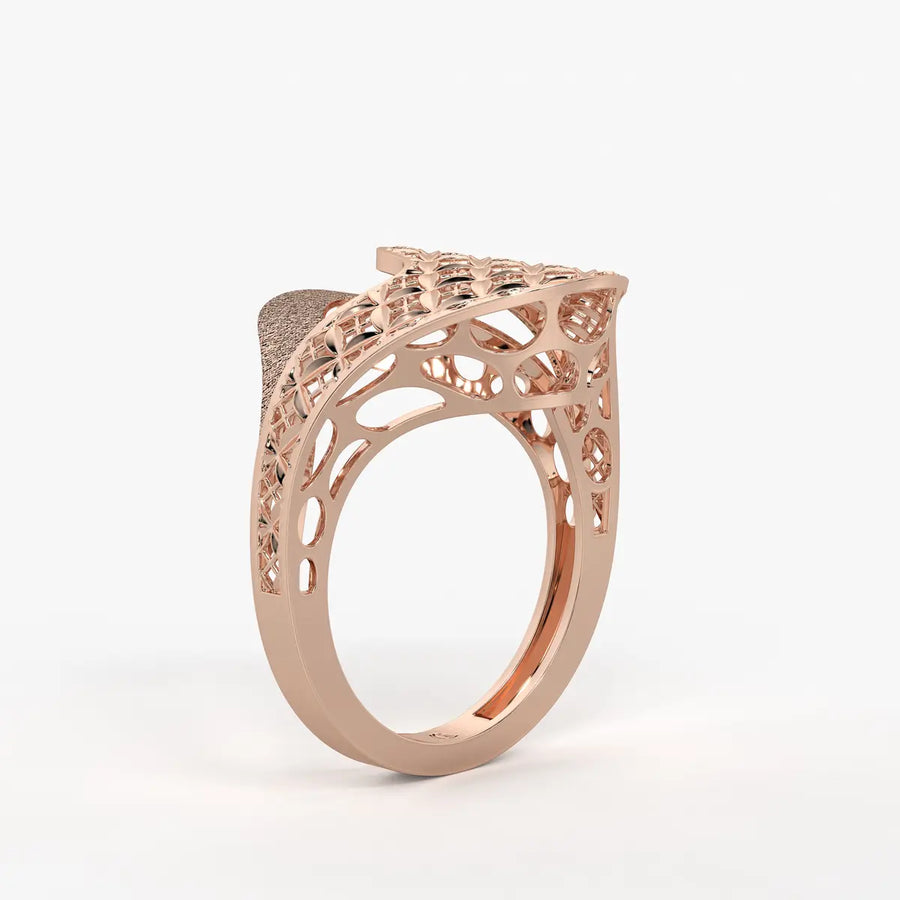 Vireza Wavecrest Filigree Ring