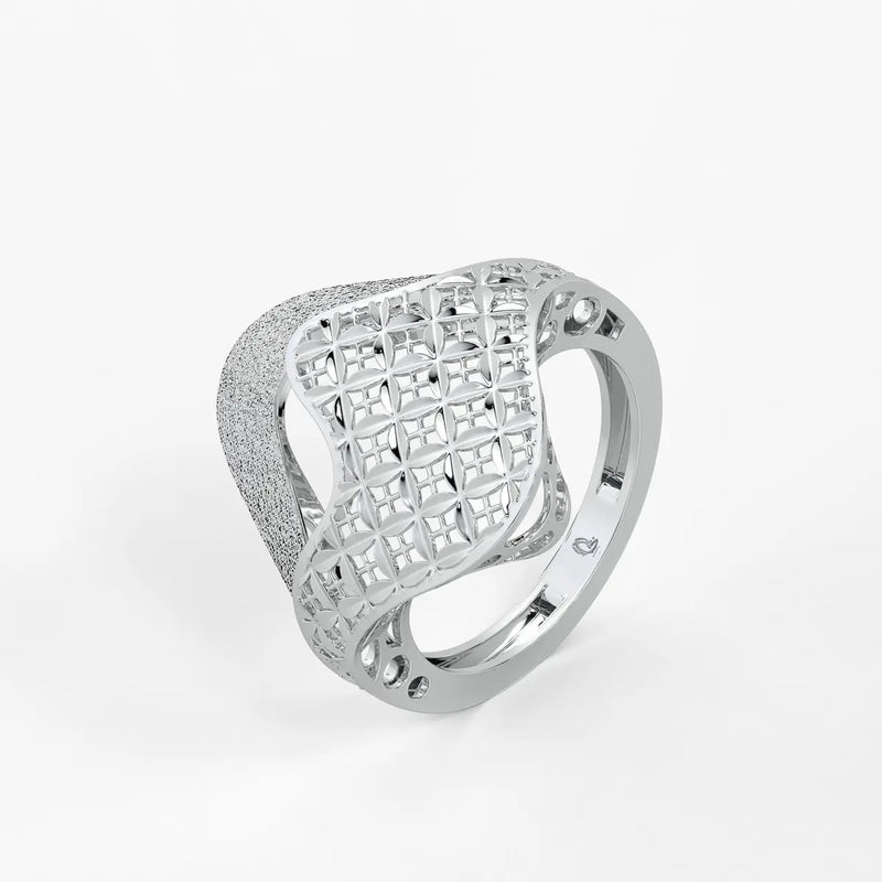 Vireza Wavecrest Filigree Ring