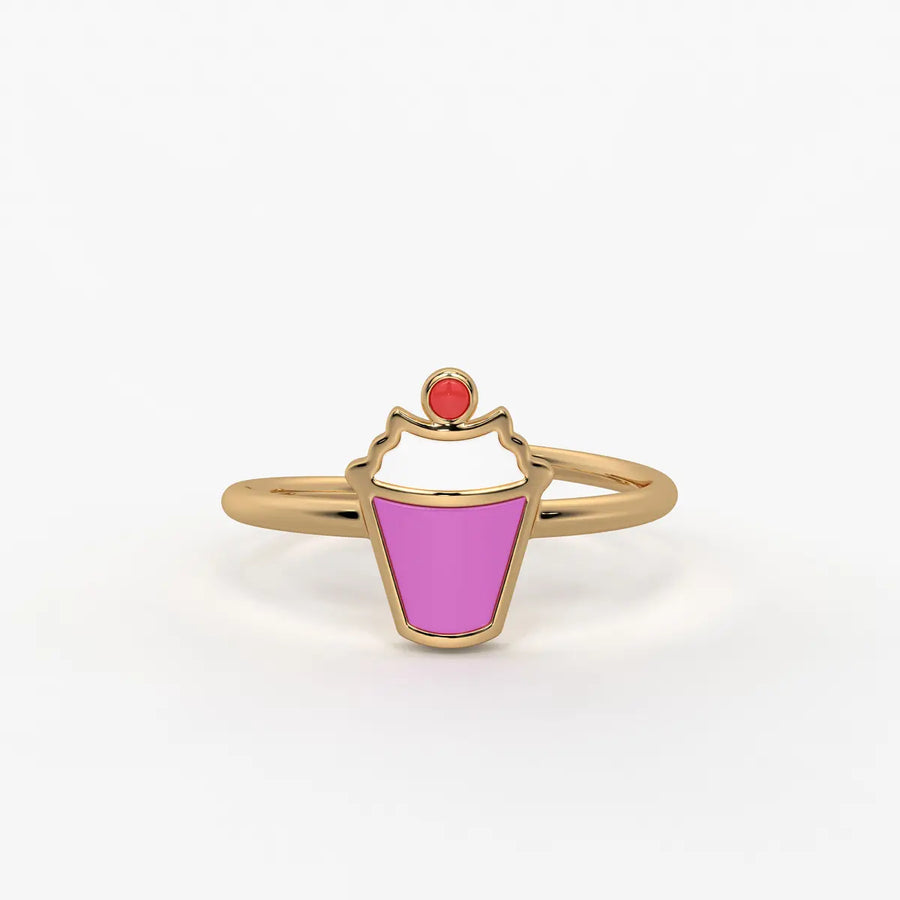 Sugar Swirl Cupcake Delight Ring