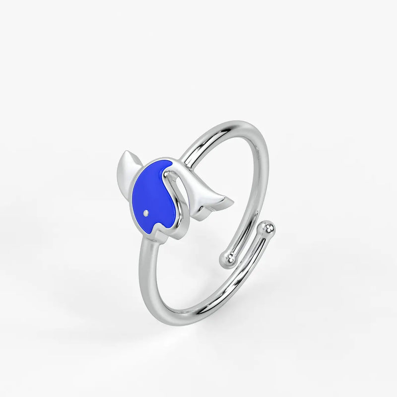 Ocean Joy Dolphin Splash Ring