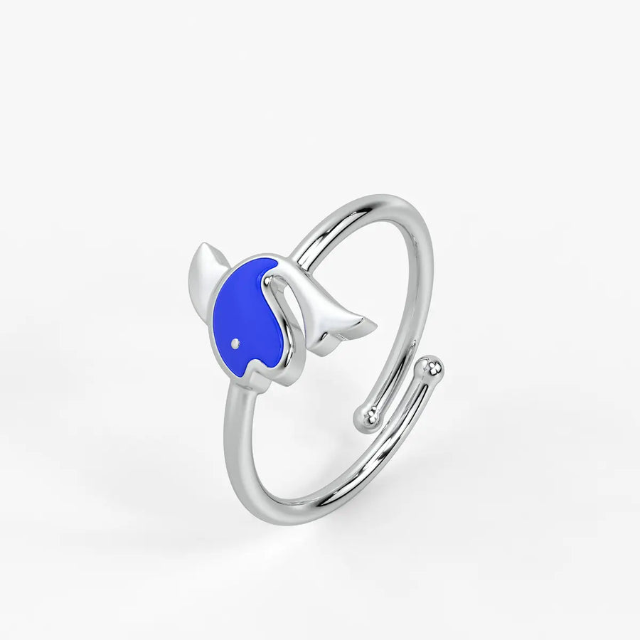 Ocean Joy Dolphin Splash Ring