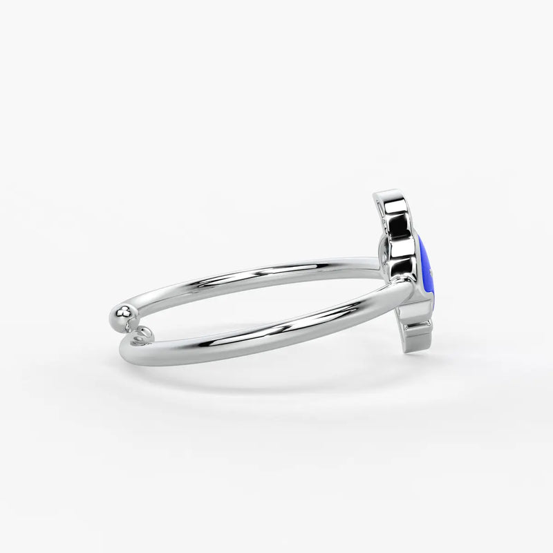 Ocean Joy Dolphin Splash Ring