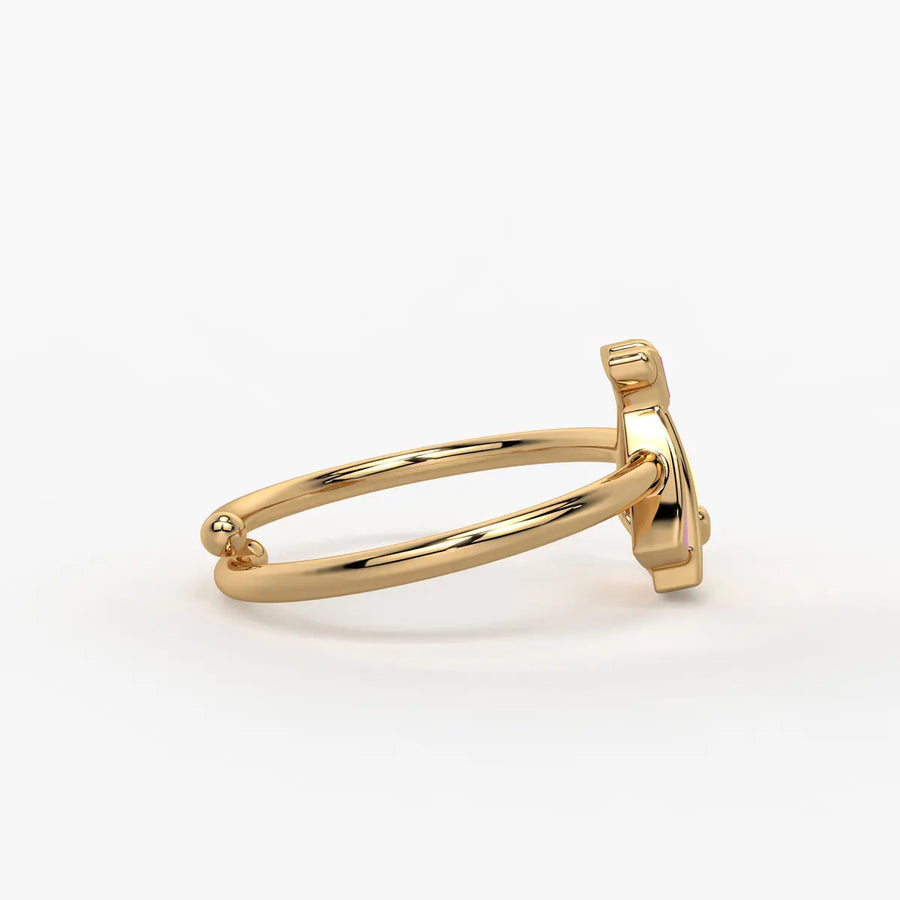 Sweetheart Princess Dress Adjustable Ring