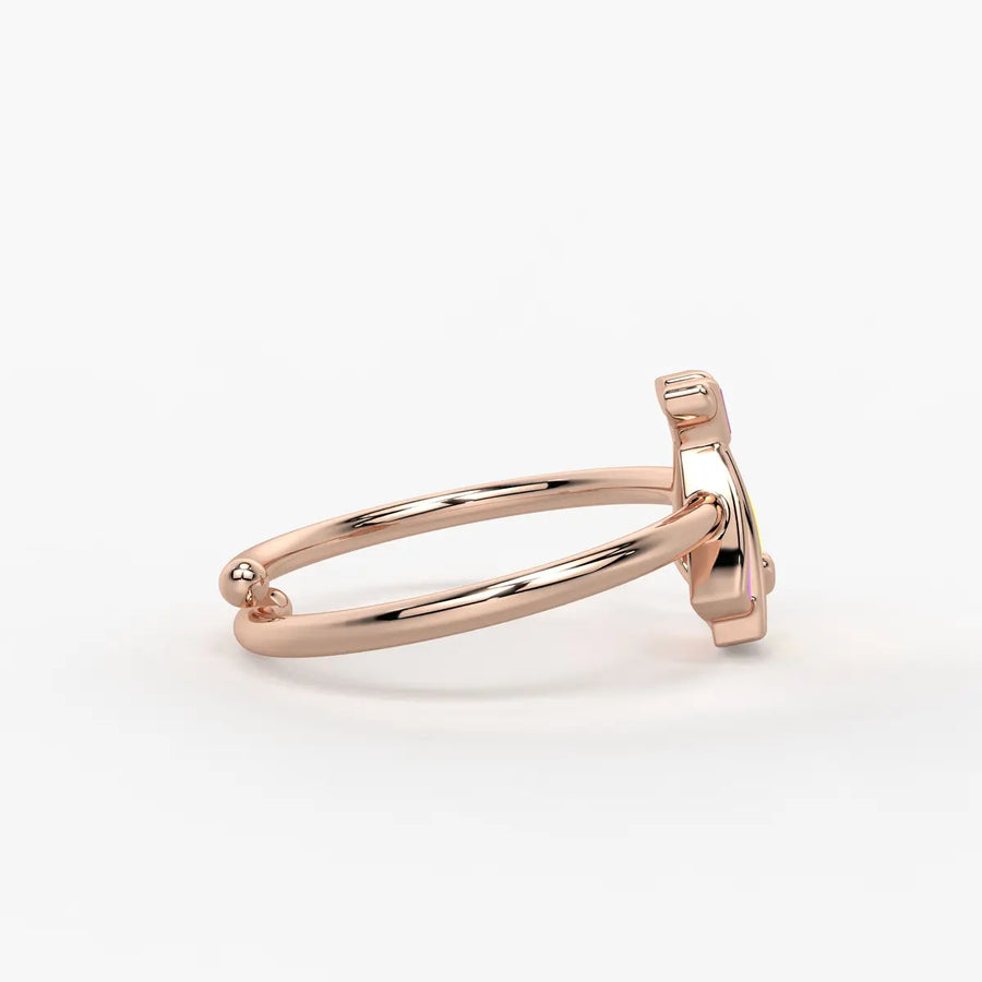 Sweetheart Princess Dress Adjustable Ring