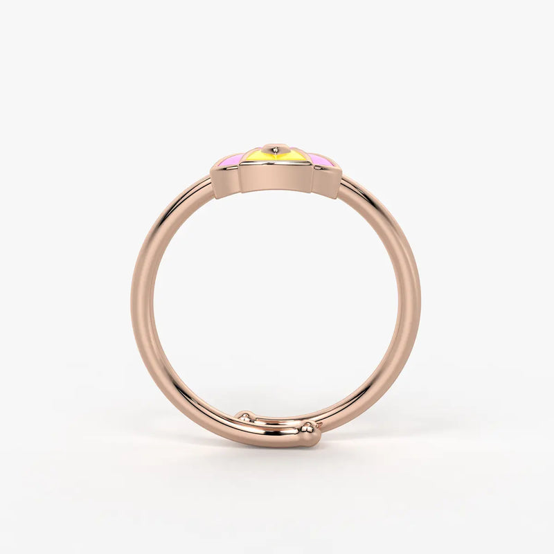 Sweetheart Princess Dress Adjustable Ring