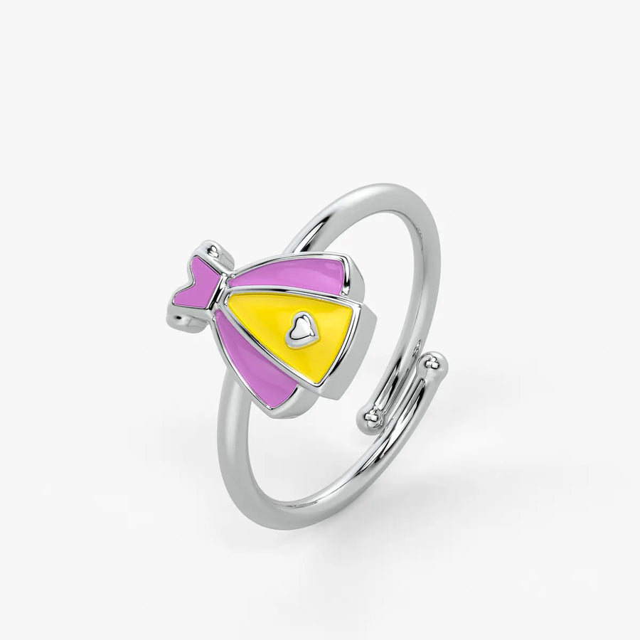 Sweetheart Princess Dress Adjustable Ring
