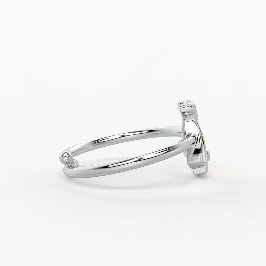 Sweetheart Princess Dress Adjustable Ring