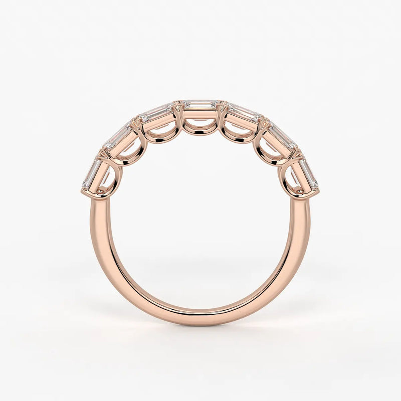 Prism?a Seven Emerald Diamond Ring