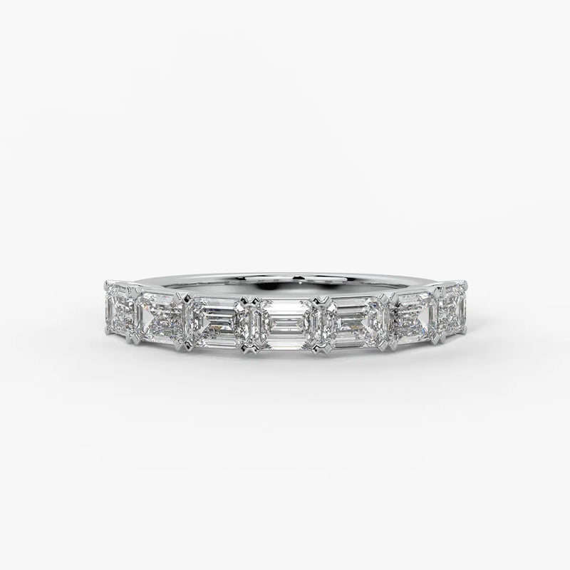 Prism?a Seven Emerald Diamond Ring