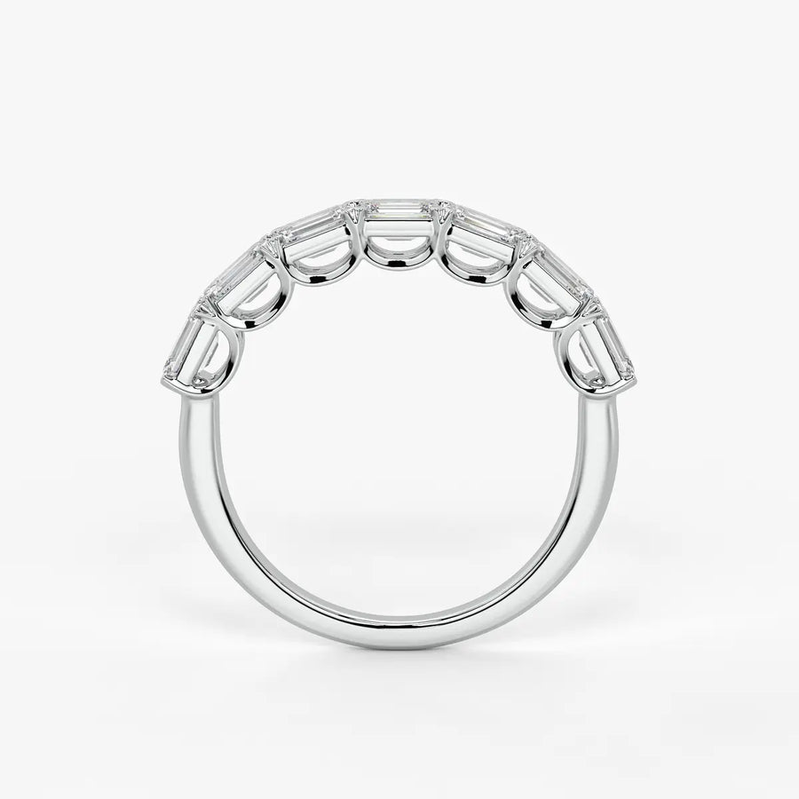 Prism?a Seven Emerald Diamond Ring