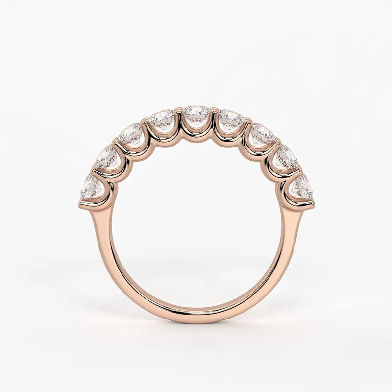 Orlisse Round Diamond Eternity Band