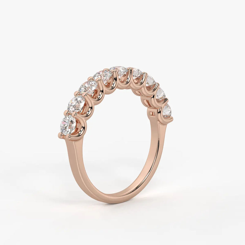 Orlisse Round Diamond Eternity Band