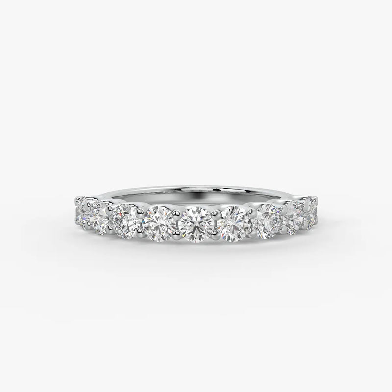 Orlisse Round Diamond Eternity Band