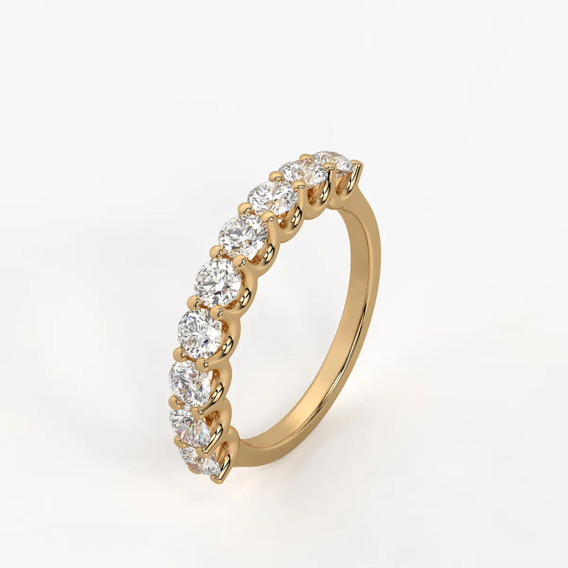 Orlisse Round Diamond Eternity Band
