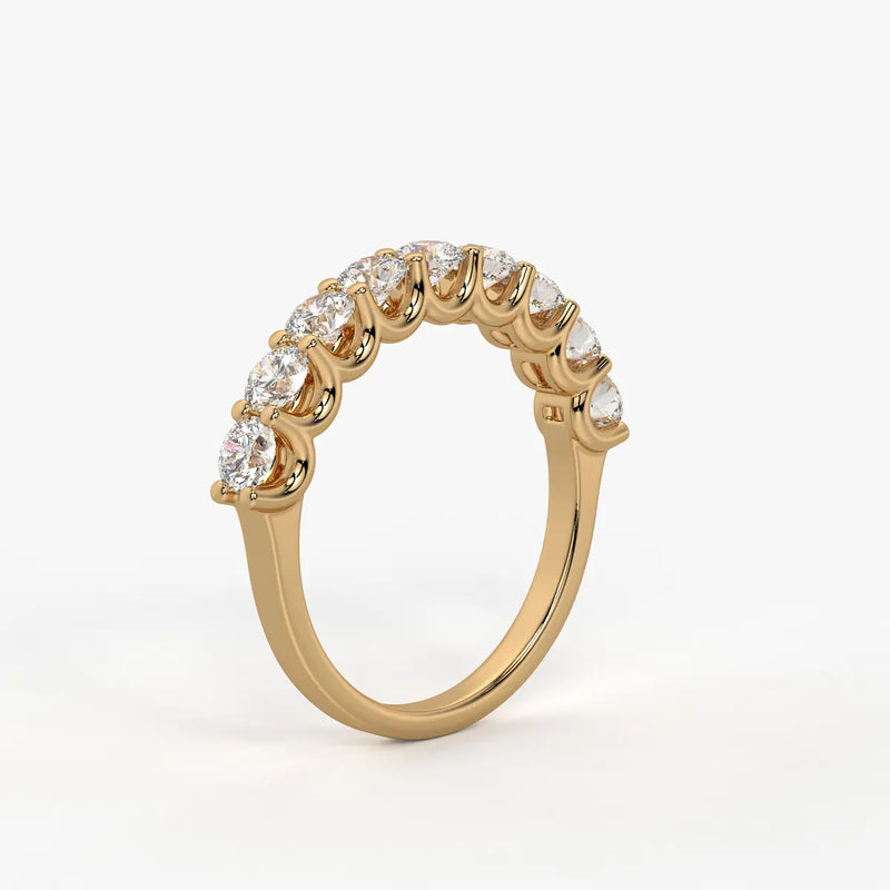 Orlisse Round Diamond Eternity Band