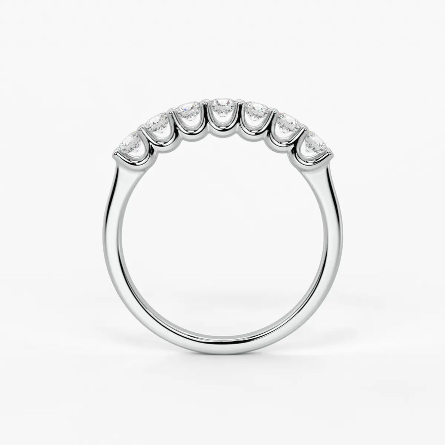 Sevenlight Diamond Line Ring