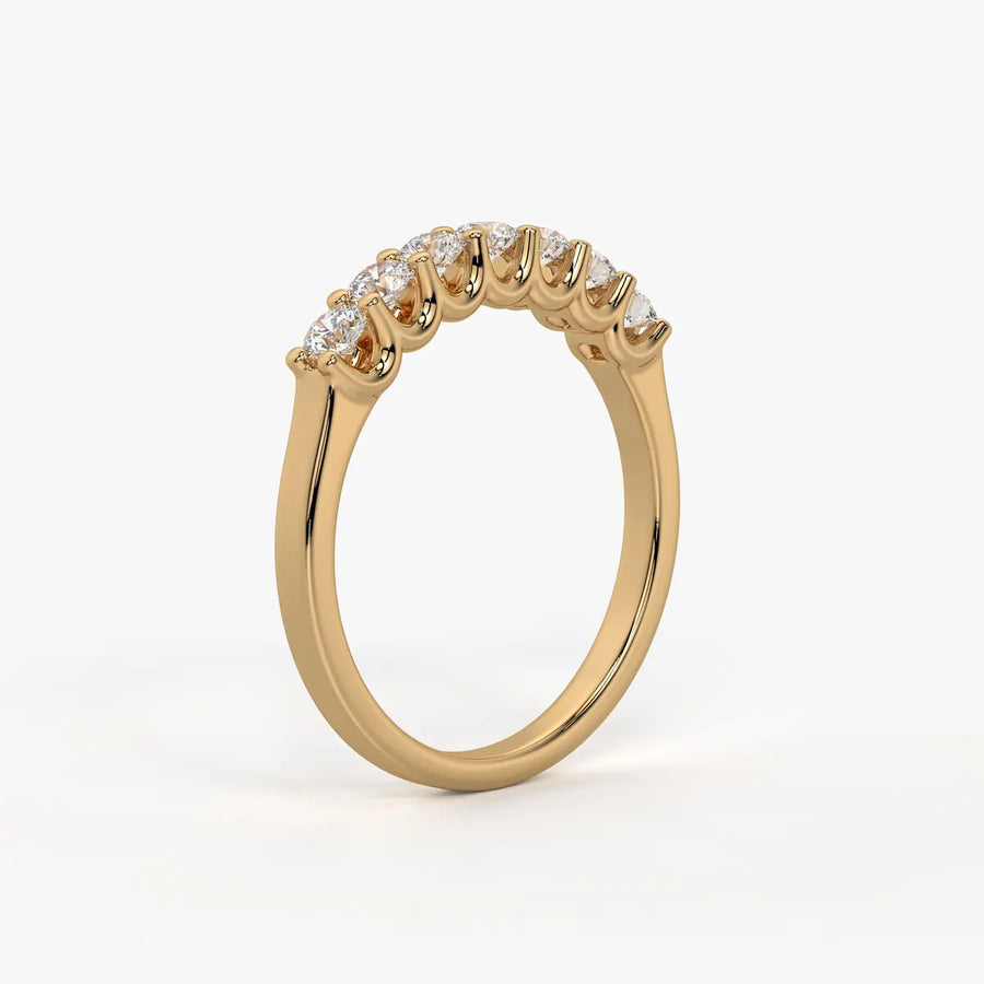 Sevenlight Diamond Line Ring