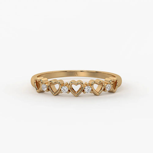 Lovelle Hearts & Sparkle Ring