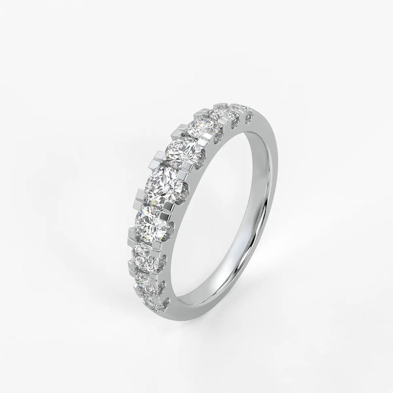 Radiora Round Diamond Eternity Band