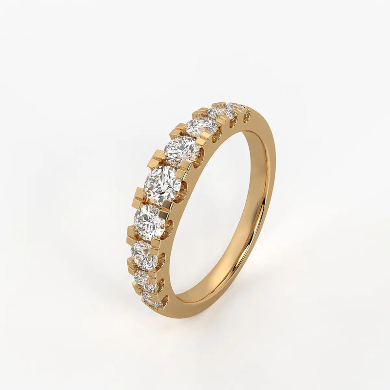 Radiora Round Diamond Eternity Band