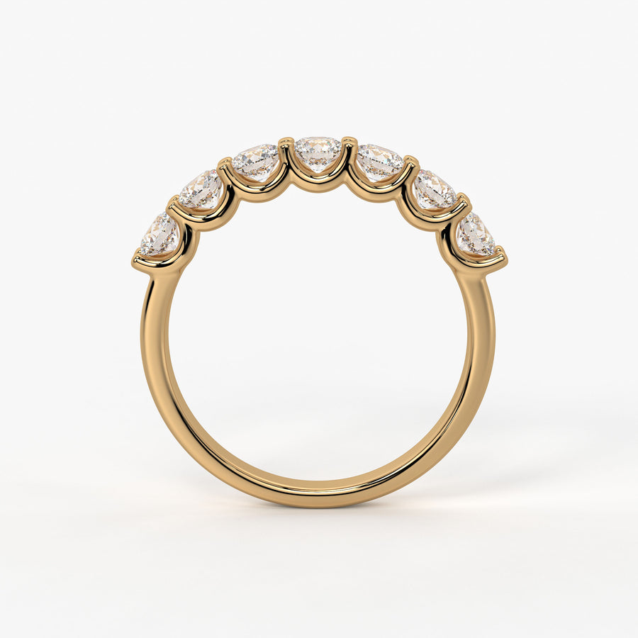 Auricadence Diamond Curve Ring