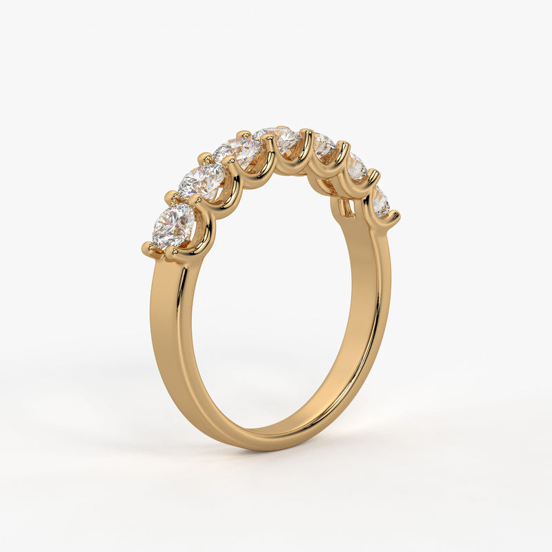 Auricadence Diamond Curve Ring