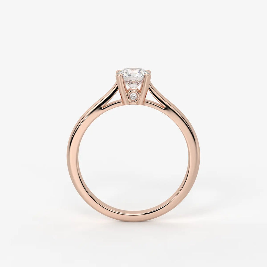 Solv?ra Round Solitaire Diamond Ring