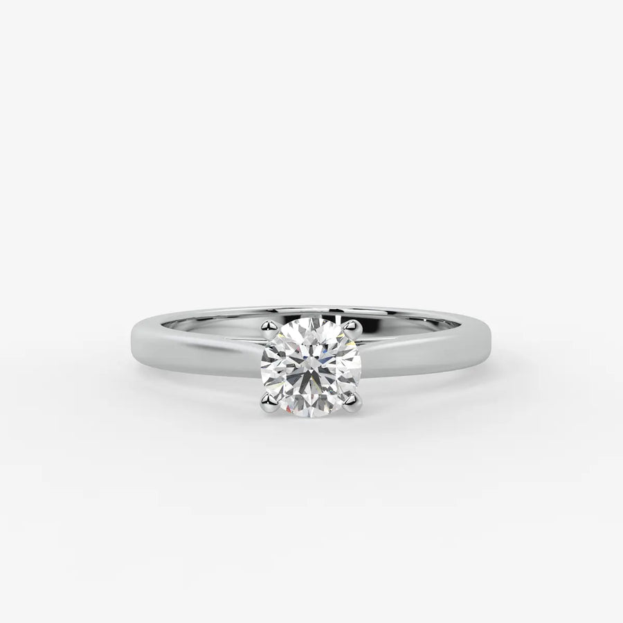 Solv?ra Round Solitaire Diamond Ring