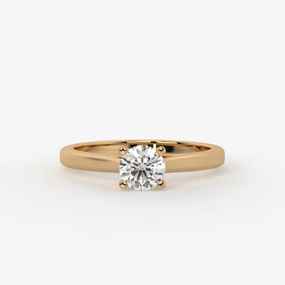 Solv?ra Round Solitaire Diamond Ring