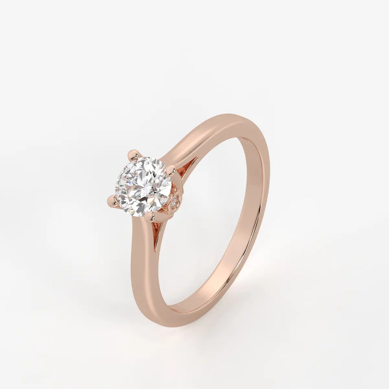 Solv?ra Round Solitaire Diamond Ring