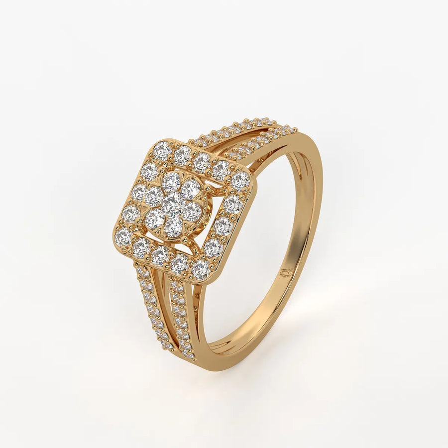 Aurevyn Prismora Diamond Ring
