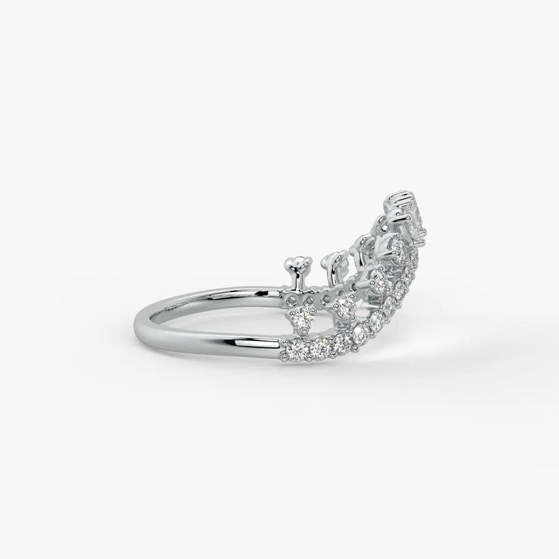 Royal Crown Diamond Ring