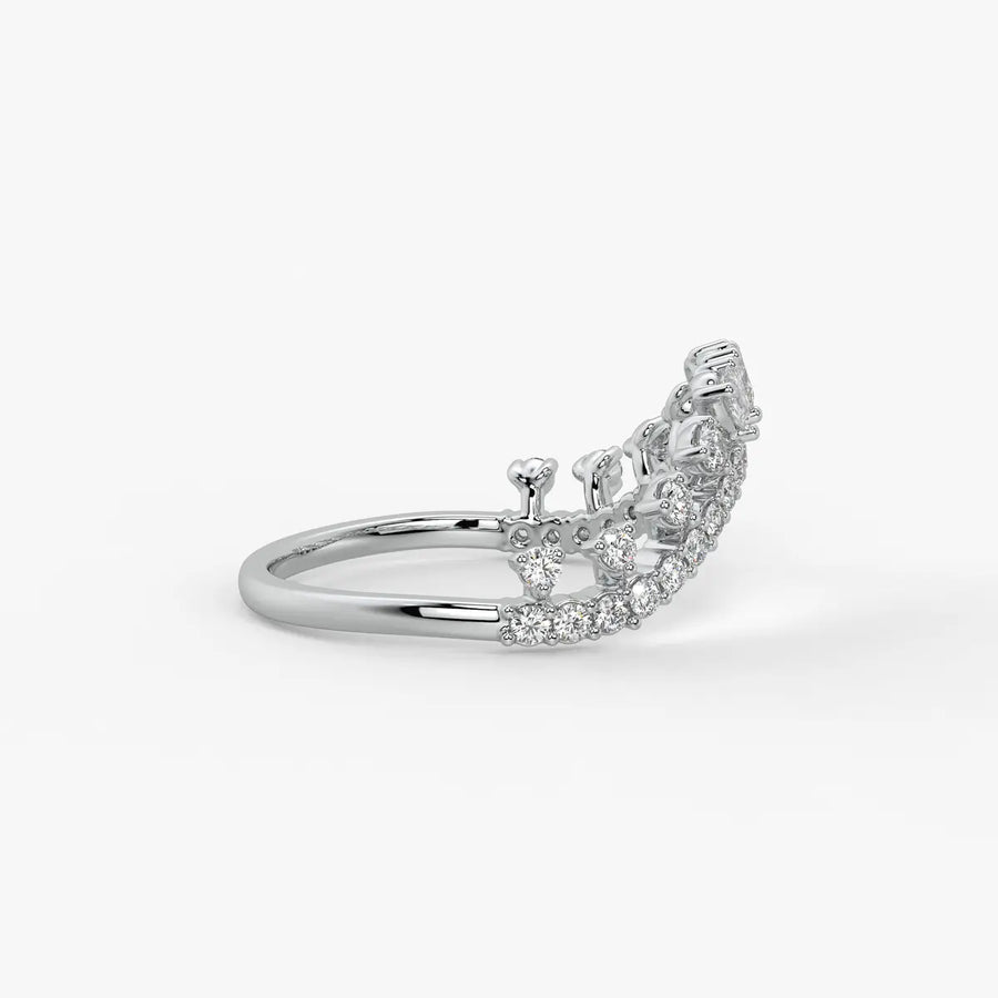 Royal Crown Diamond Ring