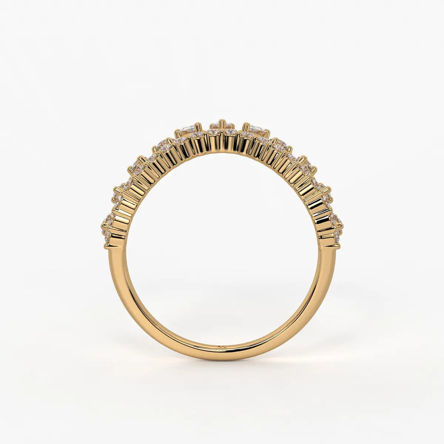 Royal Crown Diamond Ring