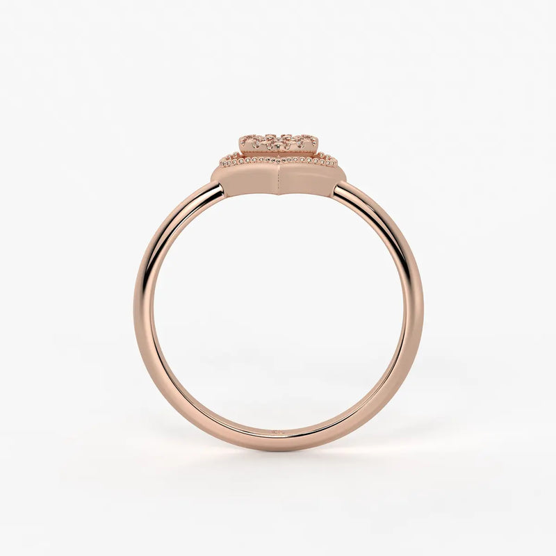 Everliora Twin Heart Diamond Ring