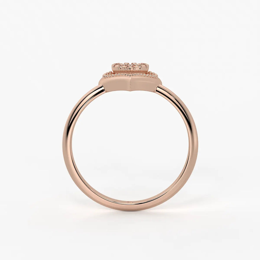Everliora Twin Heart Diamond Ring