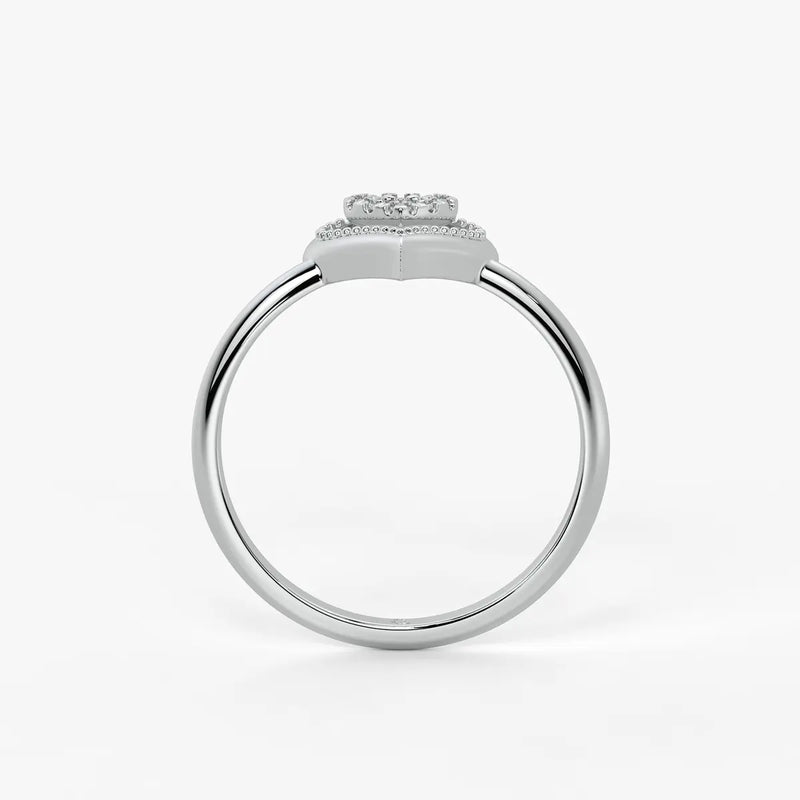 Everliora Twin Heart Diamond Ring