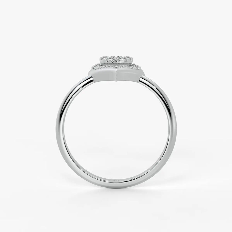 Everliora Twin Heart Diamond Ring