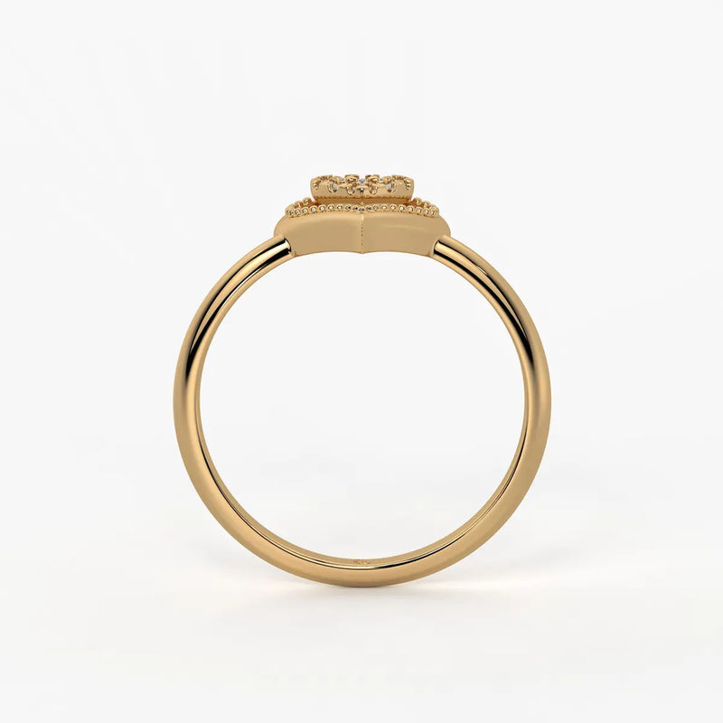 Everliora Twin Heart Diamond Ring