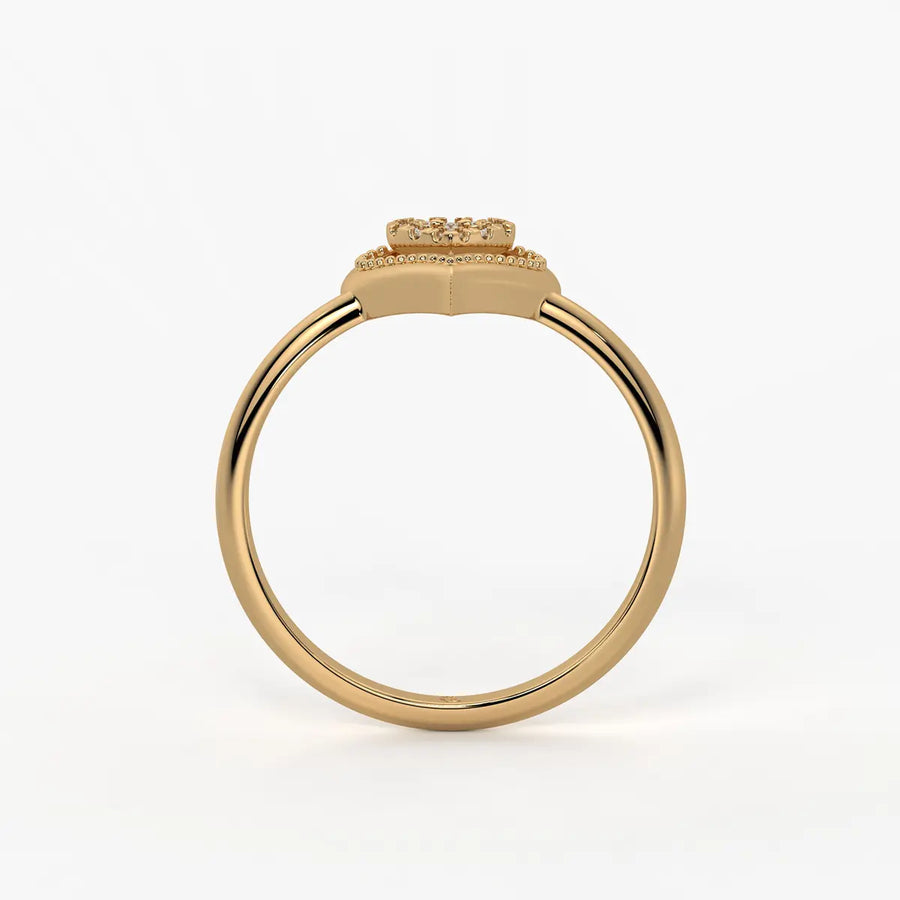 Everliora Twin Heart Diamond Ring