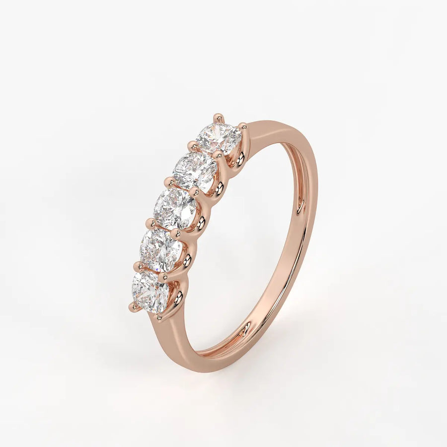 Auraline Oval Rhythm Ring