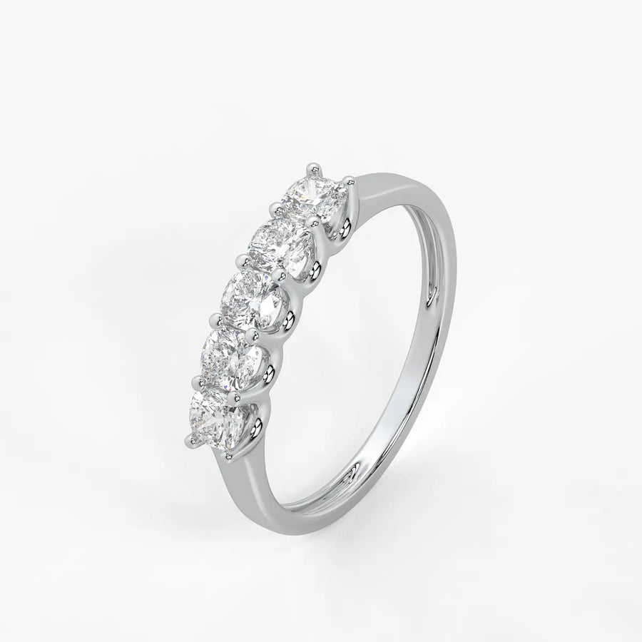 Auraline Oval Rhythm Ring