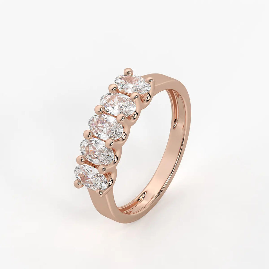 Olyra Curve Diamond Ring